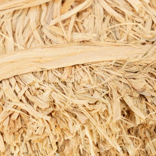 Bundels van natuurlijke raffia