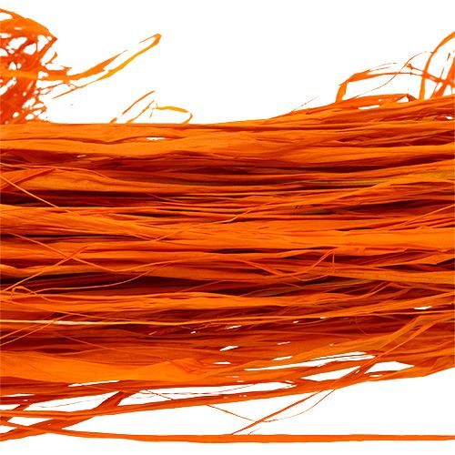 Artikel Raffia bast, flair bast oranje 250gr
