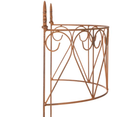 Artikel Metalen tuinpaal/traliewerk voor bloembedden en veelzijdige tuindecoratie, 60 cm