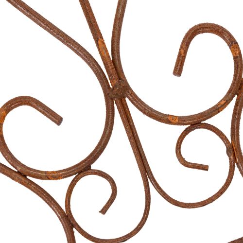 Artikel Klimrek met een romantisch ontwerp voor rozen en klimplanten in bloemperken, 64 cm