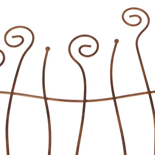 Artikel Klimrek, gebogen metalen constructie, artistieke tuindecoratie, 72 cm