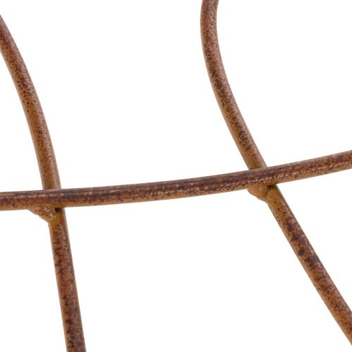 Artikel Klimrek, gebogen metalen constructie, artistieke tuindecoratie, 72 cm