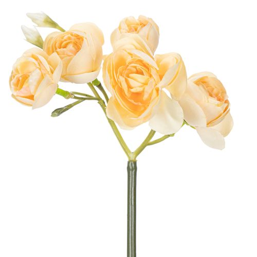 Artikel Takken met ranunculusbloemen voor decoratieve vaasarrangementen, 32 cm, 5 stuks