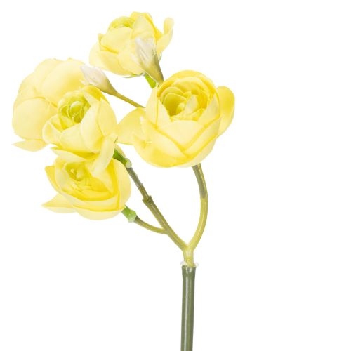 Artikel Kunstboeket van ranunculus voor lentedecoratie in huis, 32 cm, 5 stuks