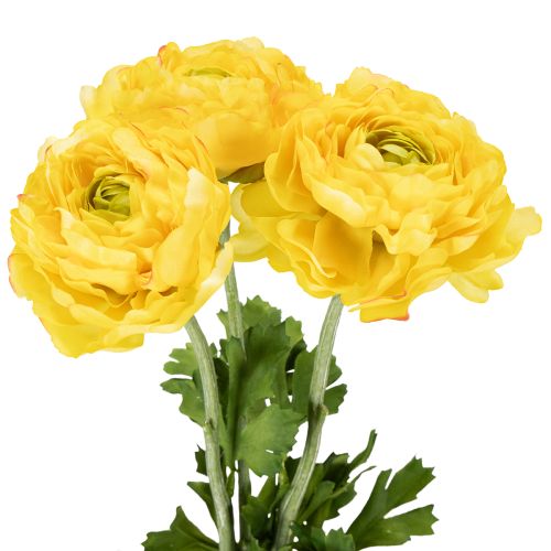 Artikel Kunstmatige ranunculus als enkele bloem voor elegante en onderhoudsvriendelijke decoratie, 51 cm, 3 stuks