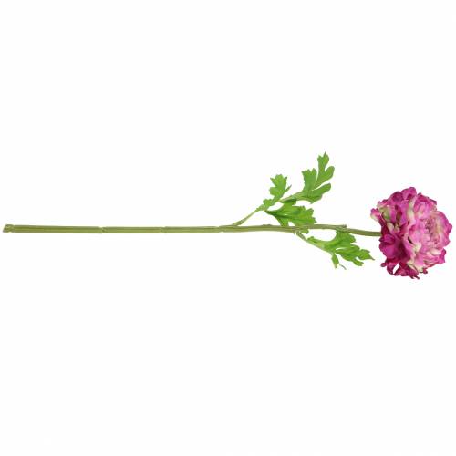 Floristik24 Ranunculus violet kunstmatig 48cm