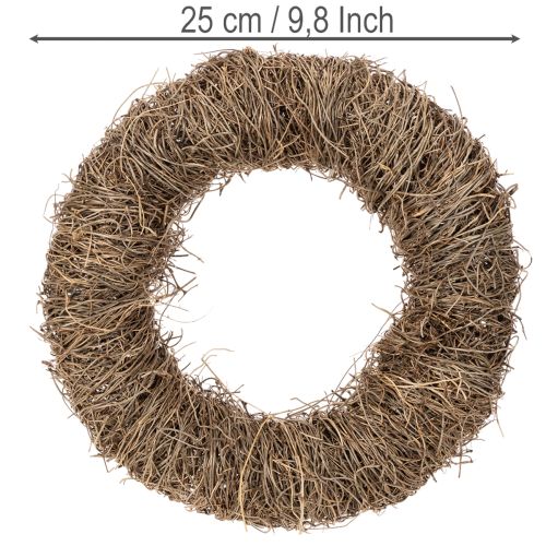Kransring van 25 cm voor knutselen en decoreren kopen | Floristik24.nl