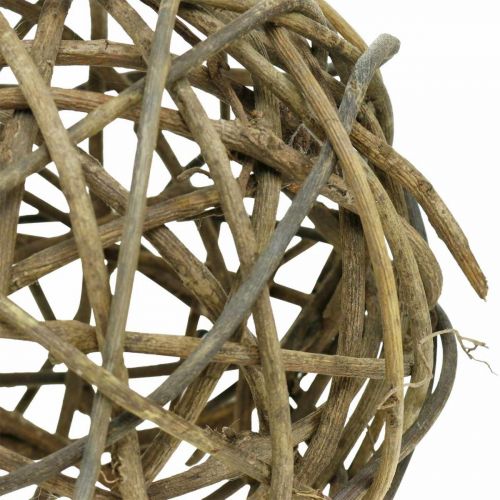 Floristik24 Decoratiebal wijnstok naturel donker Ø20cm