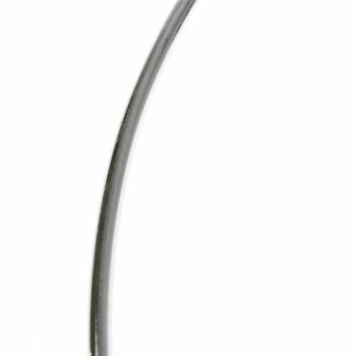 Floristik24 Decoratieve ring zilver Ø30cm 4st