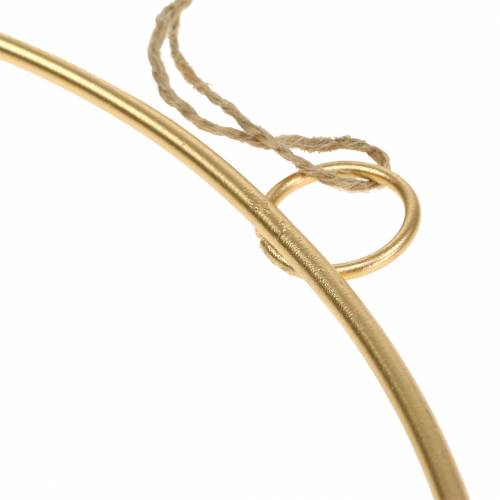 Artikel Sierring om op te hangen goud Ø50cm 3st