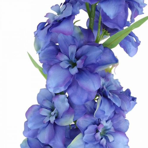 Artikel Kunst delphinium blauw, paarse kunstbloem delphinium 98cm