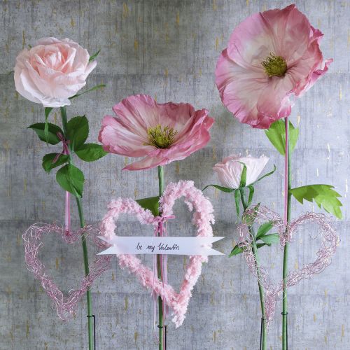 Artikel Kunstmatige roos voor een elegante en charmante interieurdecoratie, 92 cm