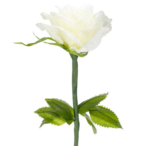 Floristik24 Kunstmatige roos voor het decoreren van woonruimtes en bruiloften, 92 cm
