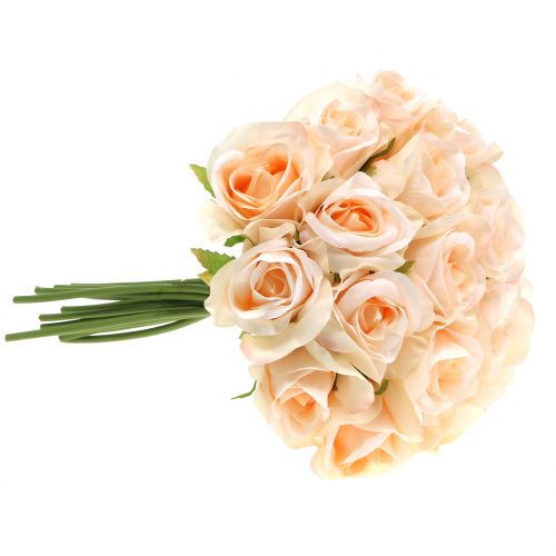 Floristik24 Rozenboeket perzik Ø22cm