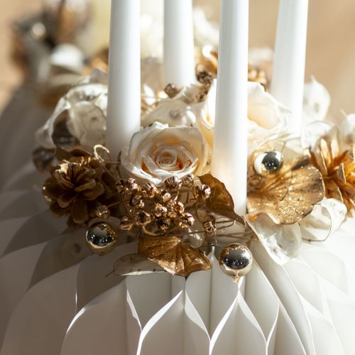 Geconserveerde rozenkoppen, duurzame tafeldecoratie voor een romantische sfeer, bruiloftsdecoratie, 5 cm, 6 stuks | Floristik24.nl