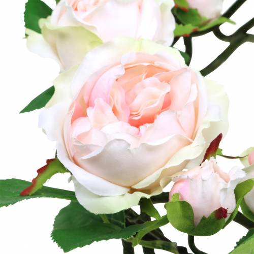 Floristik24 Rozenkrans roze Ø35cm