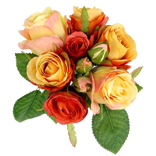 Artikel Boeket oranje rozen Ø17cm L25cm