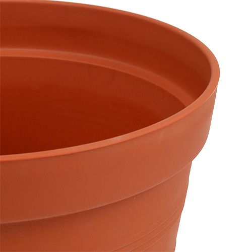 Artikel Rozenpot kunststof 19cm terracotta 1 st