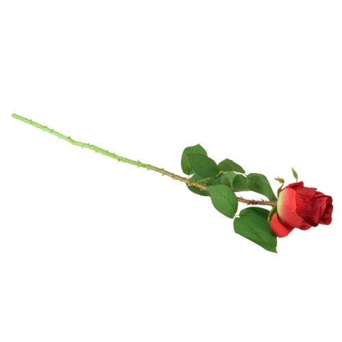 Artikel Rozentak Zijden Bloem Kunstmatig Roze Rood 72cm