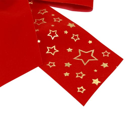 Artikel Rode strik kerststerren decoratieve strik buiten 21cm 2 stuks