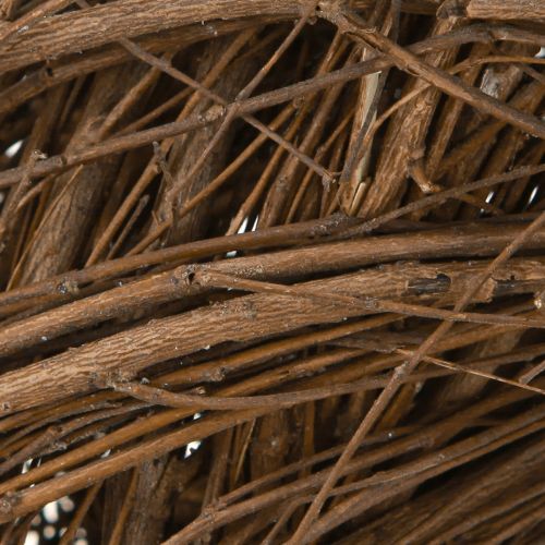 Artikel Rustieke krans iep natuurlijke decoratieve krans van takken Ø30cm