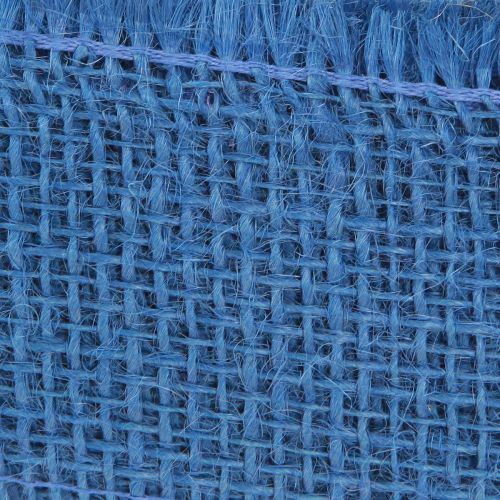 Artikel Rustiek jute lint gekleurd diverse kleuren 40/70mm 2m 10st