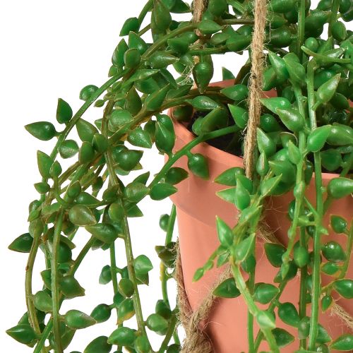 Floristik24 Kunstvetplanten hangende kunstplant in pot 34cm