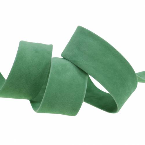 Artikel Fluwelen lint groen 25mm 7m