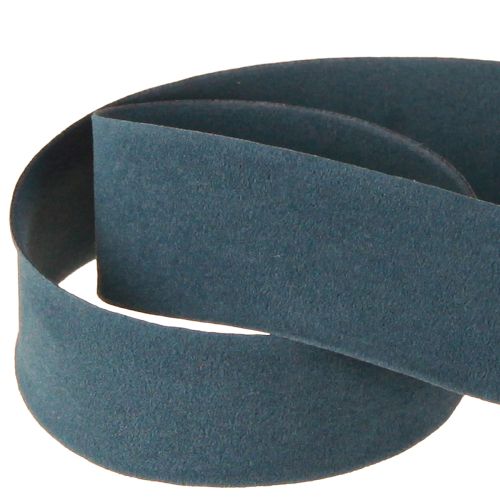 Artikel Fluwelen lint blauw cadeaulint decoratief lint 25mm 7m