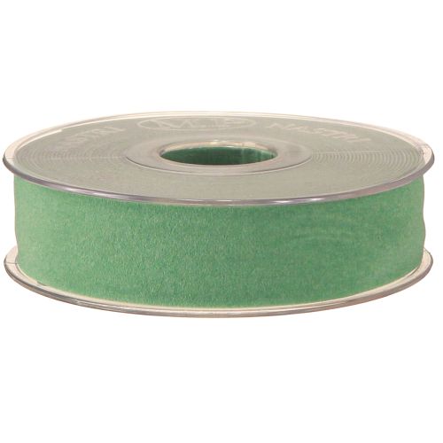 Artikel Fluwelen lint groen cadeaulint fluwelen groen lint 25mm 7m