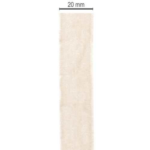 Cadeaulint, fluwelen lint voor creatieve verpakkingen, 20 mm x 10 m | Floristik24.nl