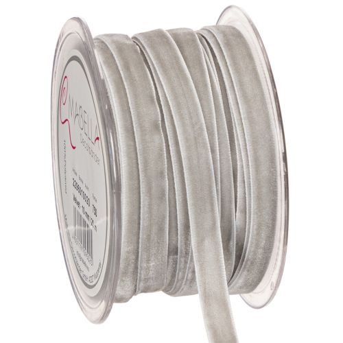 Fluweellint, decoratief lint op een rol voor creatieve versieringen, 10 mm breed, 20 m lang kopen | Floristik24.nl