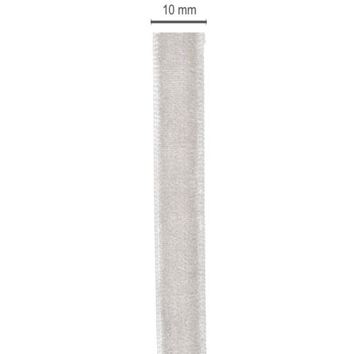 Fluweellint, decoratief lint op een rol voor creatieve versieringen, 10 mm breed, 20 m lang | Floristik24.nl