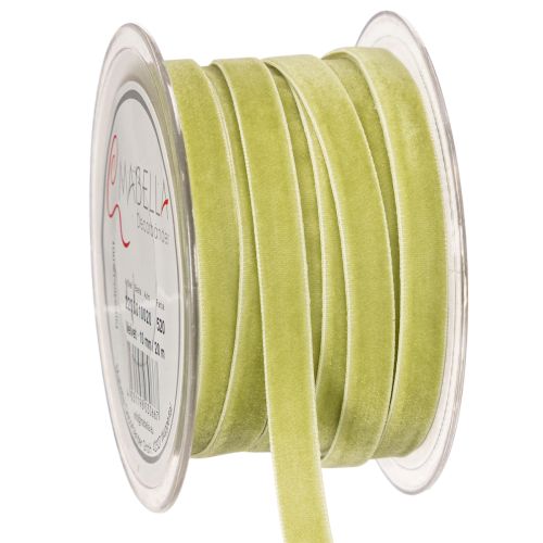 Decoratief fluwelen lint voor bloemschikken en creatieve projecten, 10 mm x 20 m