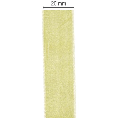 Decoratief fluwelen lint op een rol voor het inpakken van cadeaus, 20 mm breed, 10 m lang | Floristik24.nl