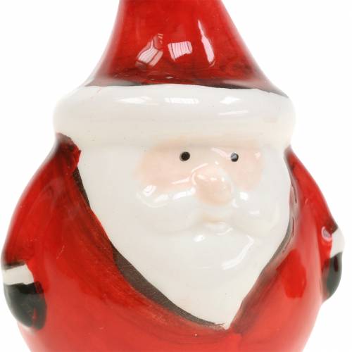 Floristik24 Kerstman decoratiefiguur 8,5cm 4 stuks
