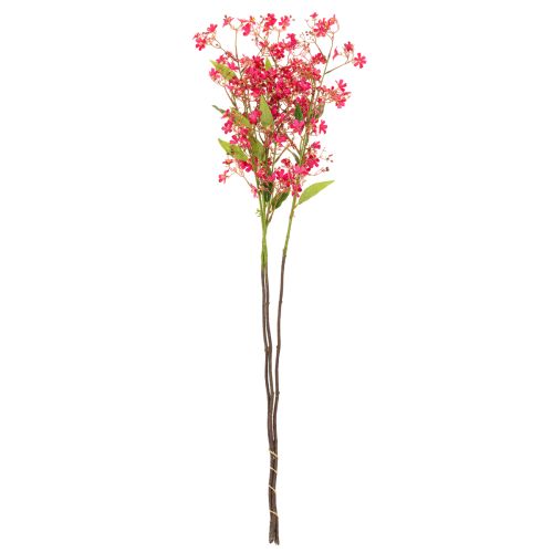 Kunstmatige bloeiende tak Oncidium orchidee decoratie 112cm 3 stuks | Floristik24.nl