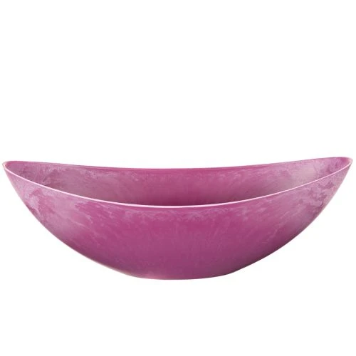 Plastic kom, roze, 39 cm x 13 cm, H13 cm | Floristik24.nl
