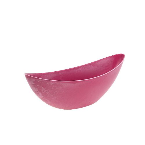 Floristik24 Schaal kunststof roze 39cm x 13cm H13cm, 1p