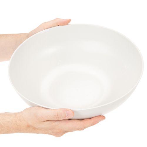 Grote ronde schaal, veelzijdige decoratieve schaal, 30 cm | Floristik24.nl