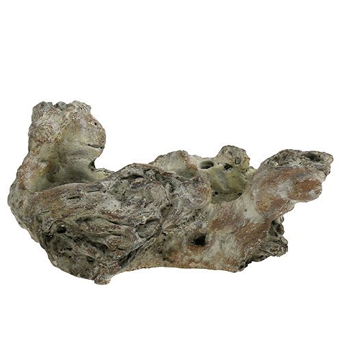 Floristik24 Kom houtwortel 25.5cm x 14cm H11.5cm