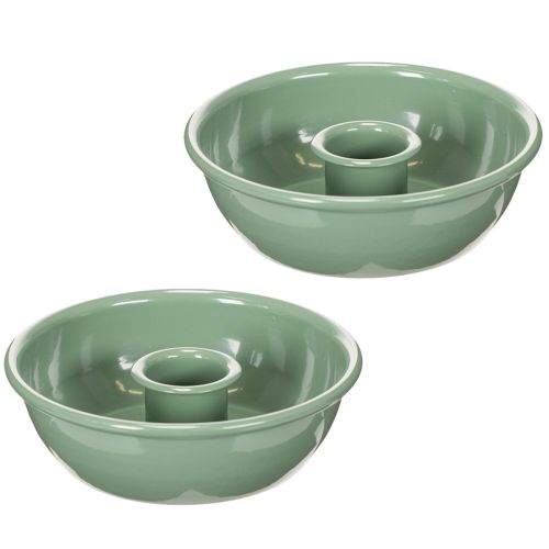 Smalvormige kaarsenhouders, geschikt voor bloemstukken en decoraties, 10 cm, 2 stuks