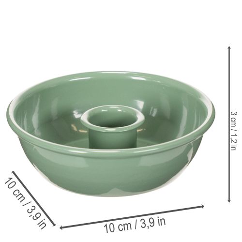 Smalvormige kaarsenhouders, geschikt voor bloemstukken en decoraties, 10 cm, 2 stuks | Floristik24.nl