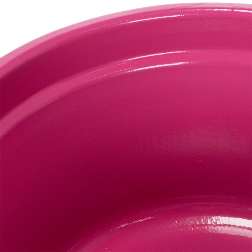 Artikel Bloempot van plaatmetaal, lentedecoratie voor de woonkamer, 17 cm, 3 stuks