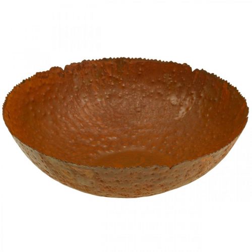 Artikel Decoratieve schaal metalen sierschaal patina look Ø30cm H8,5cm
