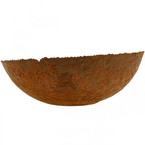 Artikel Decoratieve schaal metalen sierschaal patina look Ø30cm H8,5cm