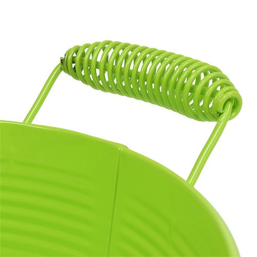 Floristik24 Schaal rond appelgroen Ø22cm H9,5cm