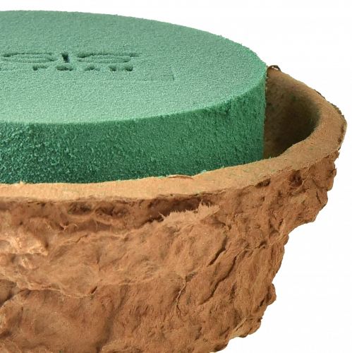 Artikel Schaal bloemstuk nat steekschuim H6cm Ø14cm 4 st