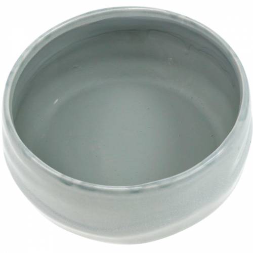 Floristik24 Keramische kom, golvende plantenbak, keramiek decoratie ovaal Ø18.5cm H7.5cm