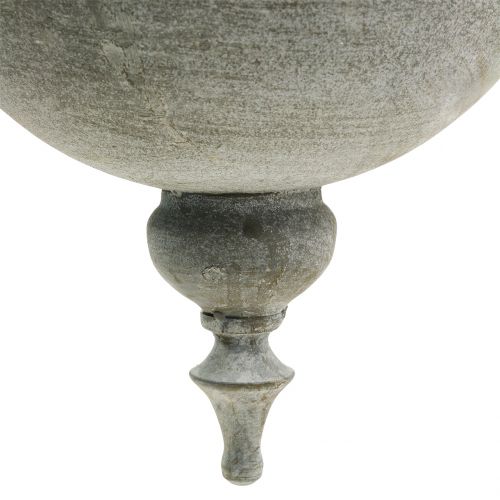 Floristik24 Plantenschaal voor ophanging grijs Ø26cm H23cm